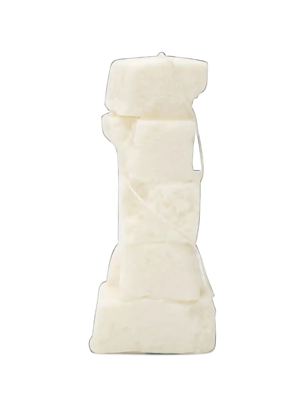 MALTE VAN DER MEYDEN stacked sculpture candle - Weiß