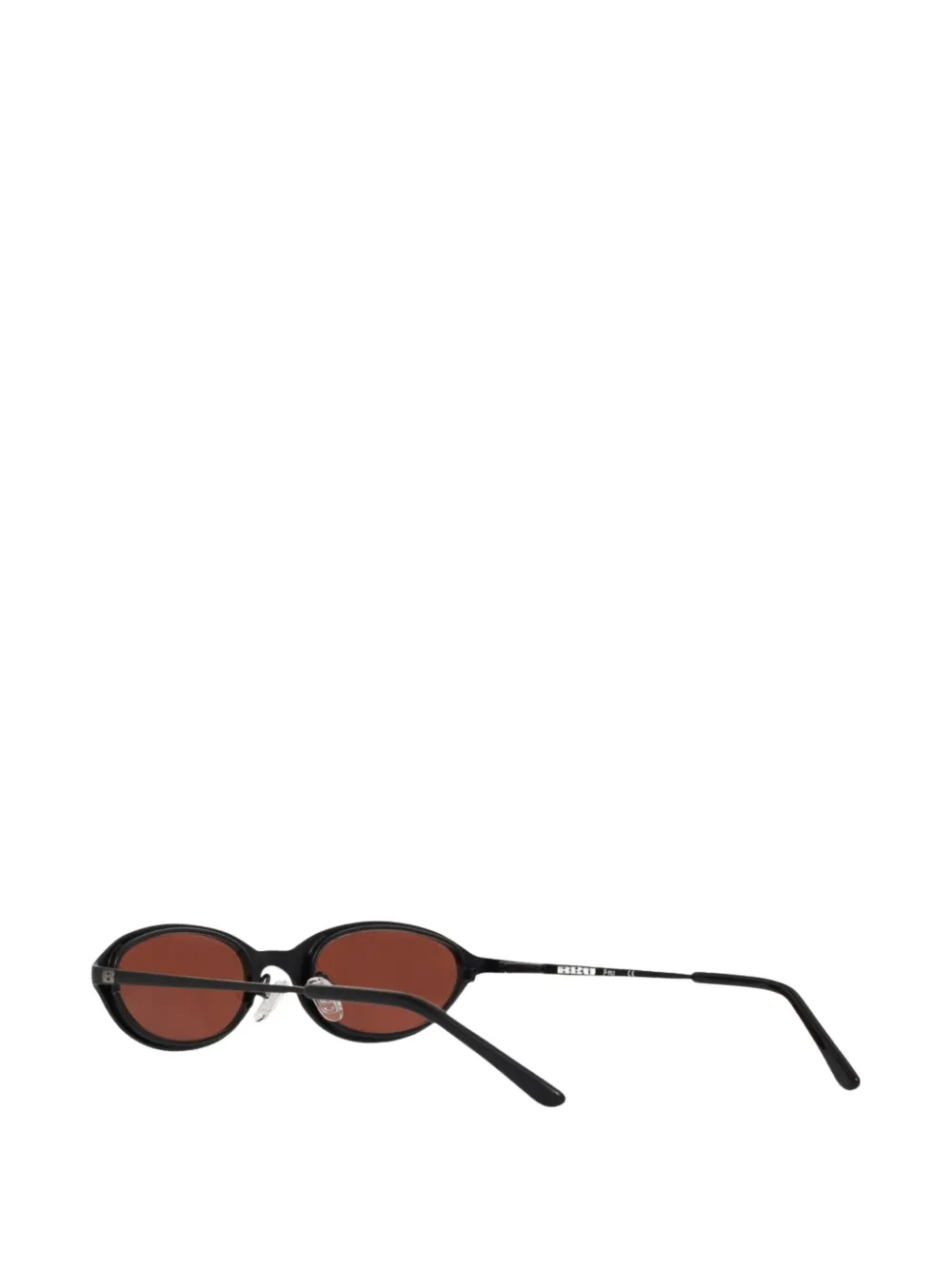 BRU eyewear Poly oval-frame sunglasses Zwart