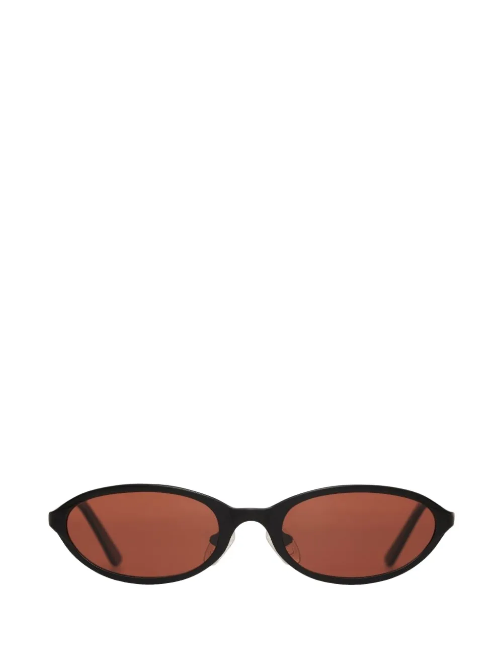 BRU eyewear Poly oval-frame sunglasses Zwart