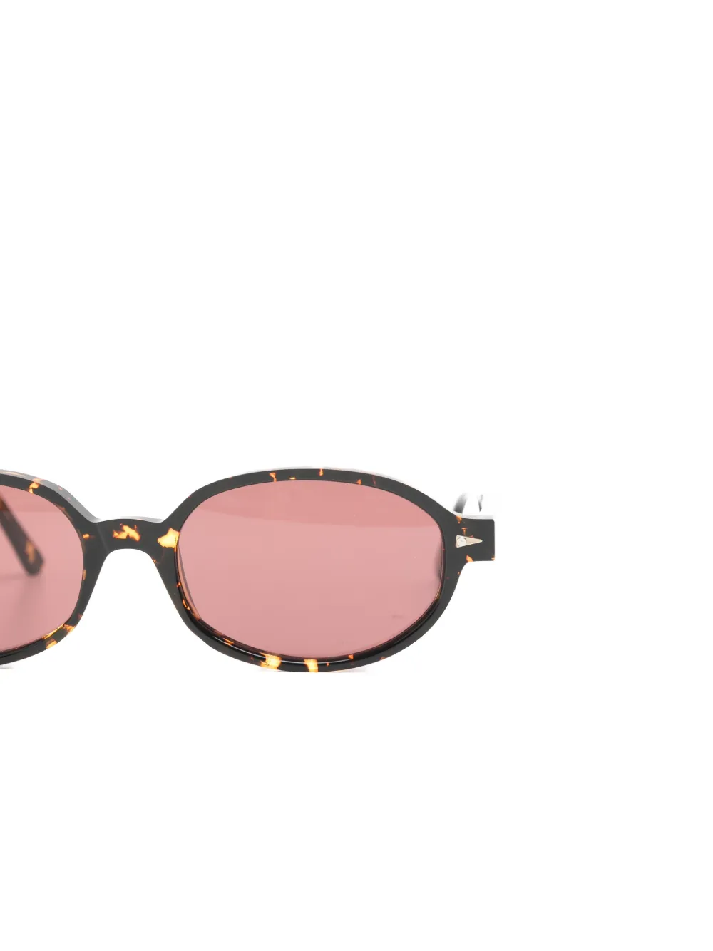 Ahlem Rohan oval-frame sunglasses Bruin