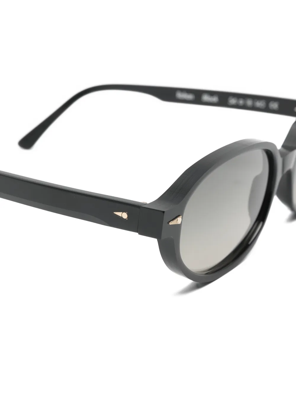 Ahlem Rohan oval-frame sunglasses Zwart