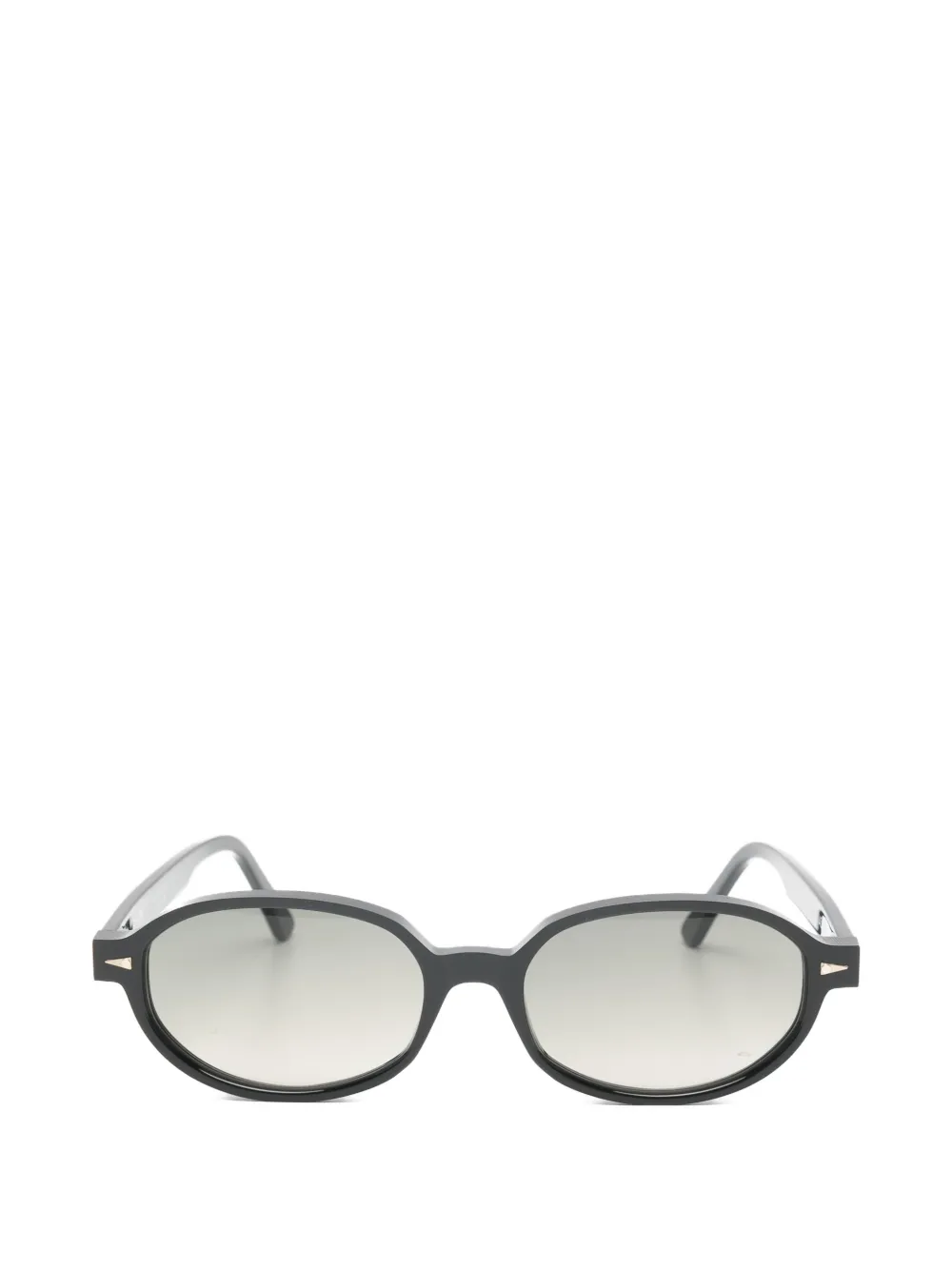 Ahlem Rohan oval-frame sunglasses Zwart