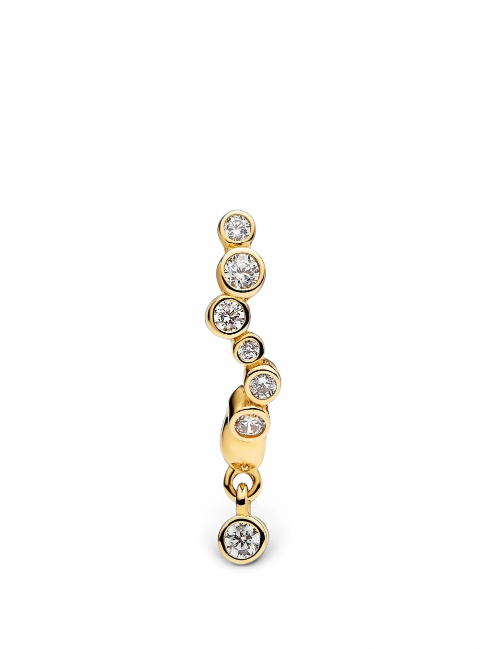 Maria Black Nova Drop crystal-embellished earring - Oro