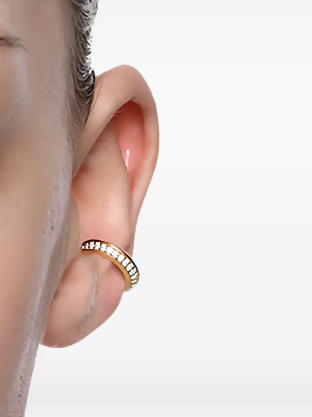 Maria Black Curvo Pavé ear cuff - Oro