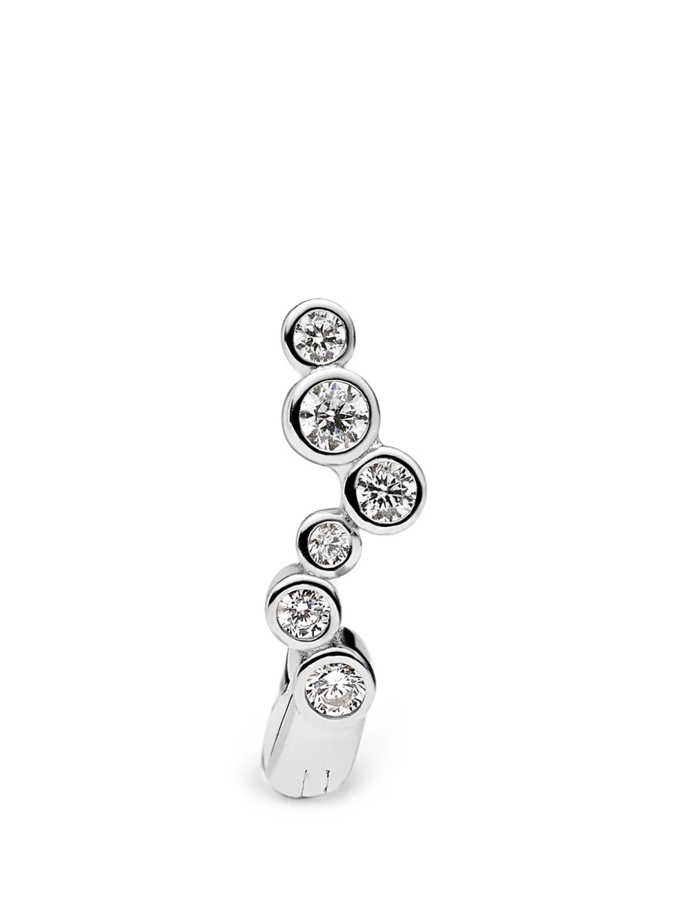 Maria Black Nova Huggie earring - Argento
