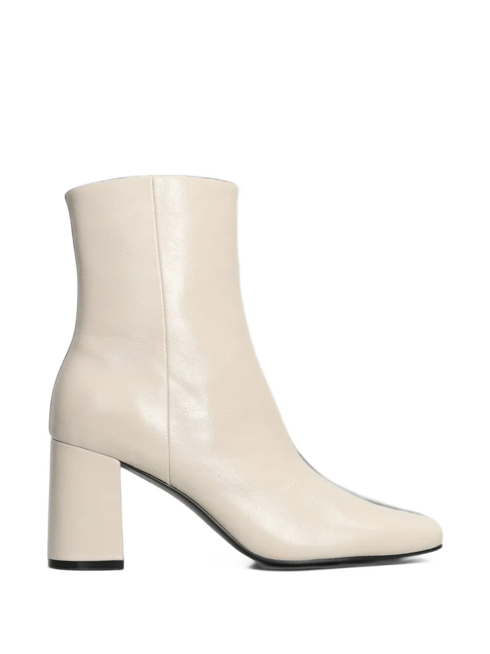Bibi Lou Velora 85 square-toe ankle boots - Nude