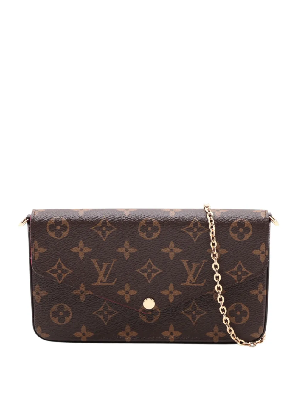 Louis Vuitton Pre-Owned 2021-2026 Monogram Pochette Felicie crossbody bag - Braun