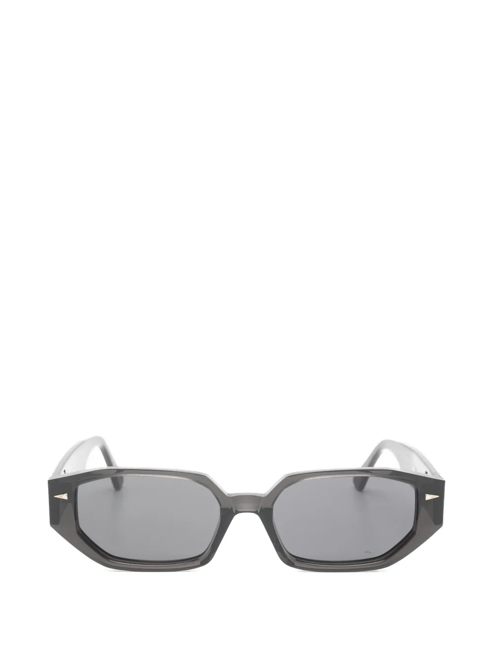 Ahlem Poitou geometric-frame sunglasses Grijs