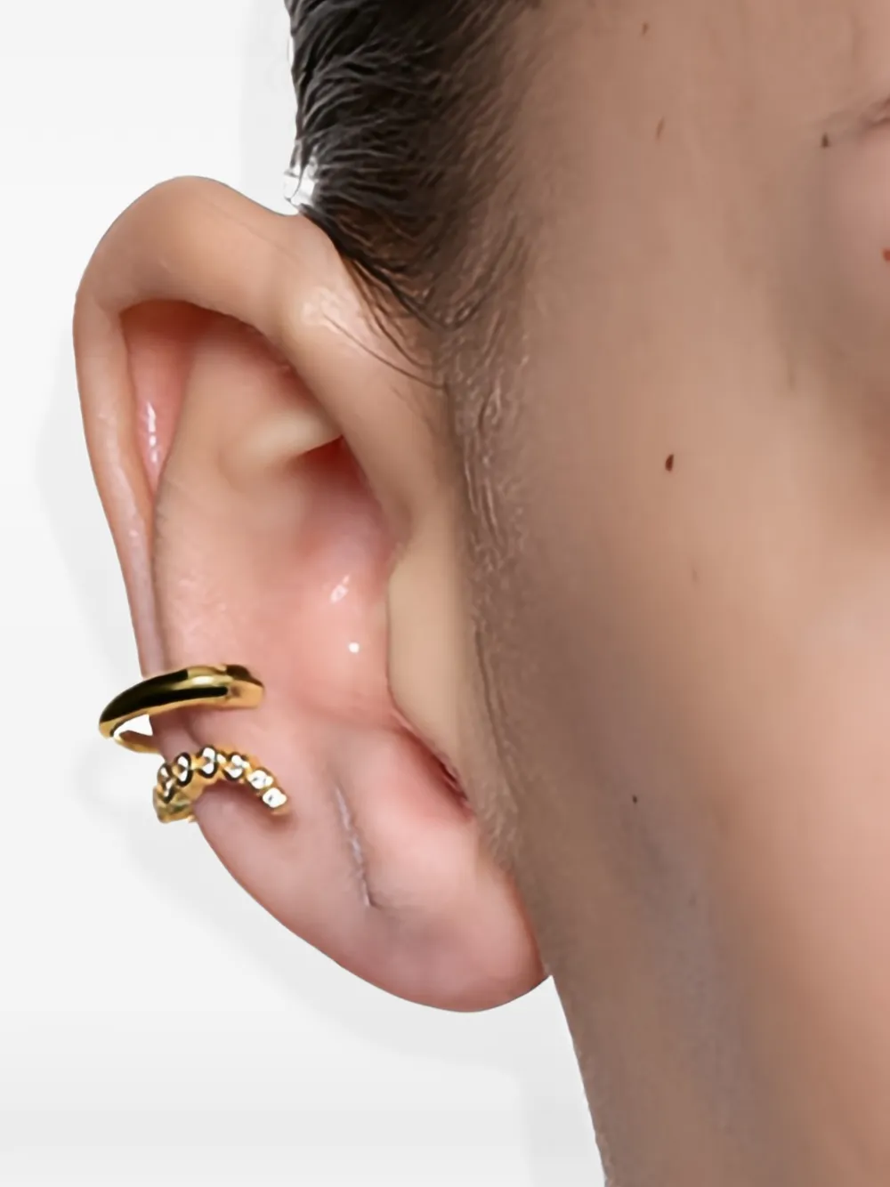 Maria Black Arc crystal-embellished ear cuff - Oro