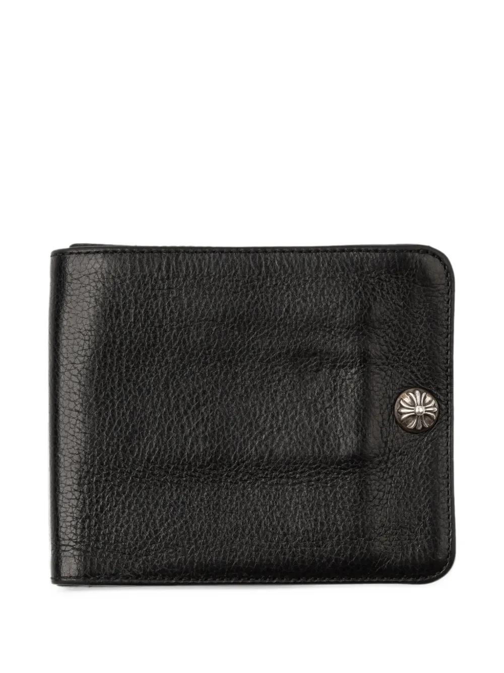 Chrome Hearts Cross Ball snap wallet - Nero
