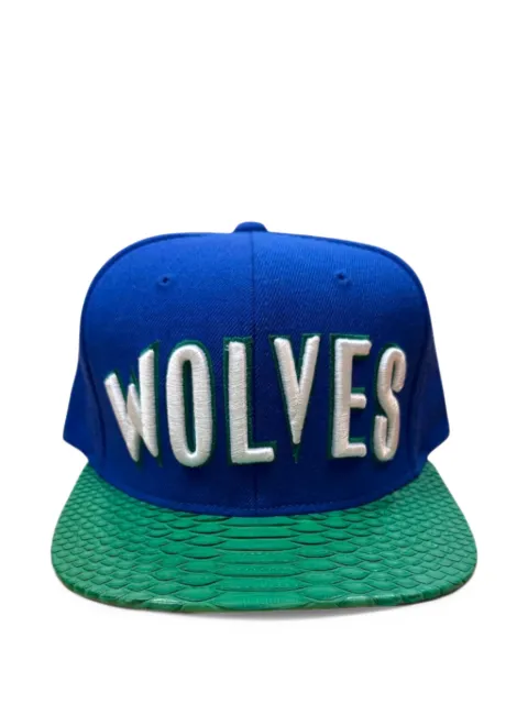 Just Don x Mitchell & Ness Minnesota Timberwolves Python snapback hat