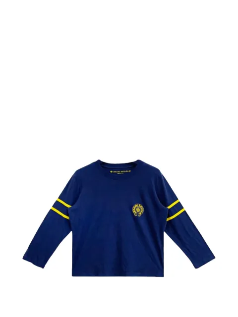 Chrome Hearts Roller Skates 33 horseshoe-logo long-sleeve T-shirt