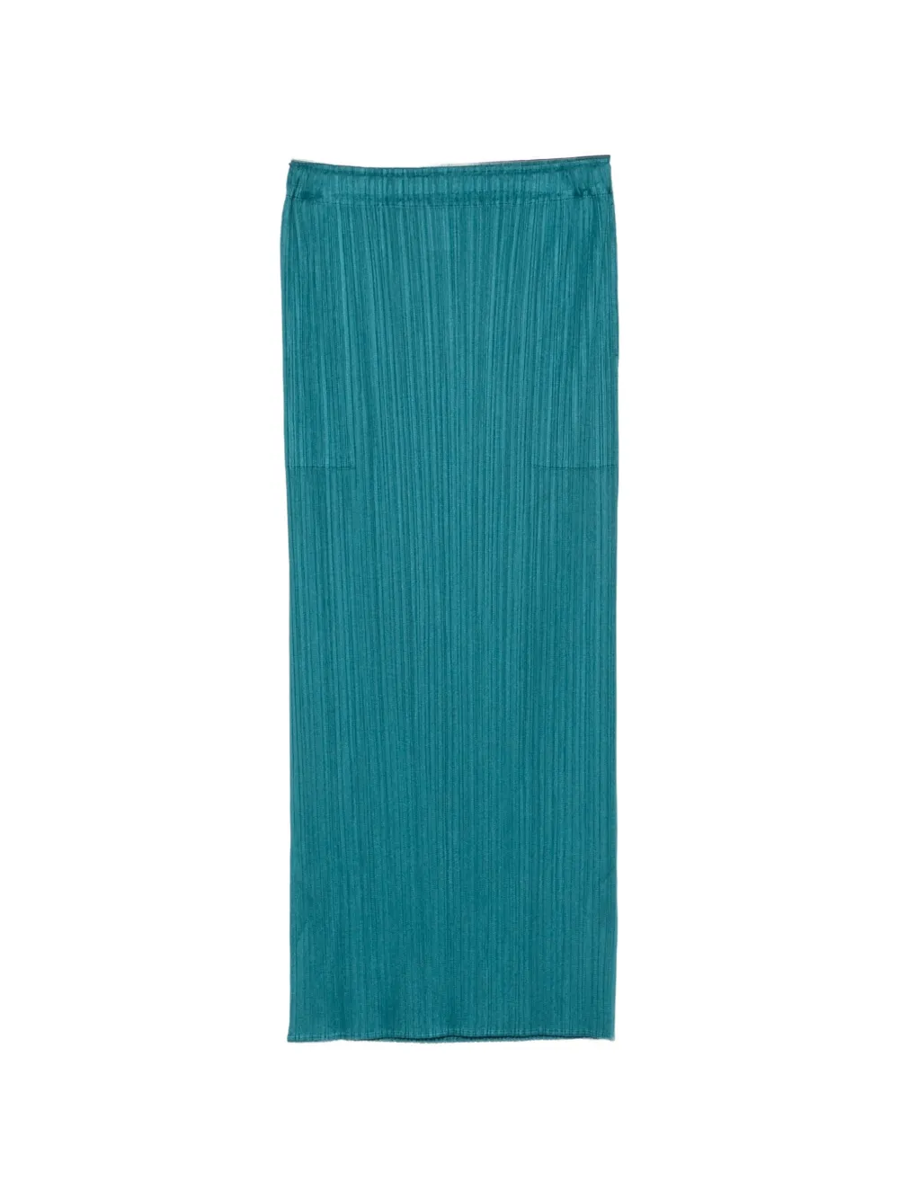 Pleats Please Issey Miyake pleated midi skirt - Blu