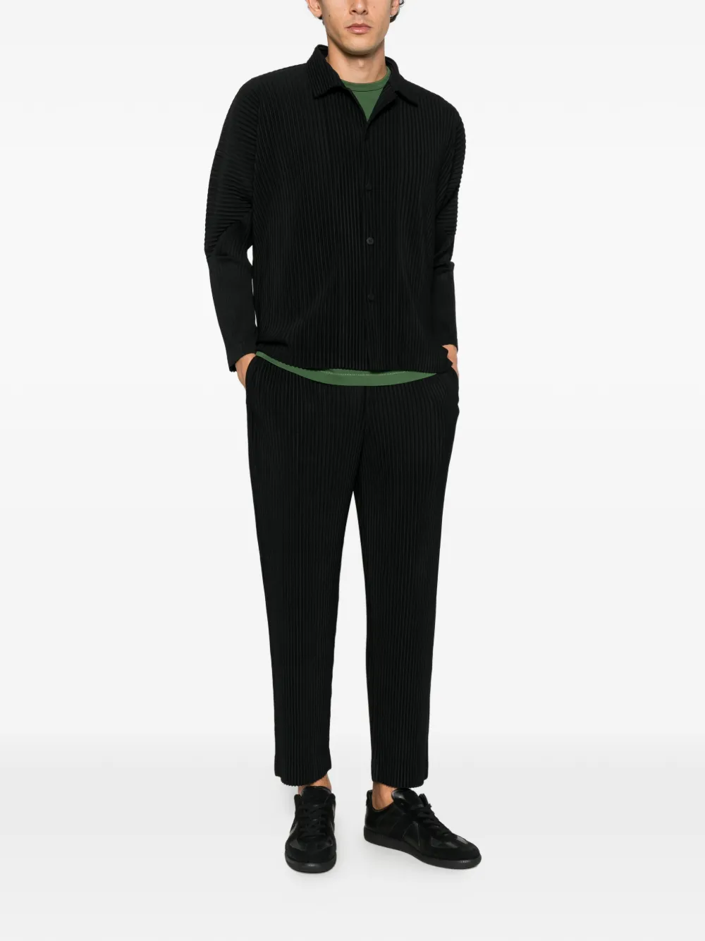 Homme Plissé Issey Miyake Plooibroek Zwart