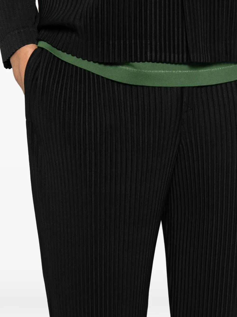 Homme Plissé Issey Miyake Plooibroek Zwart