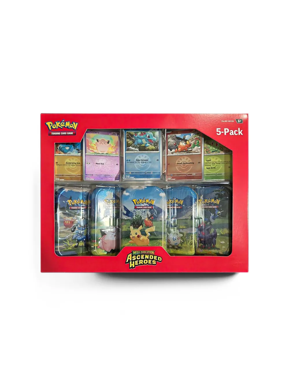Pokemon 2026 Mega Evolution Ascended Heroes mini tins - Rot