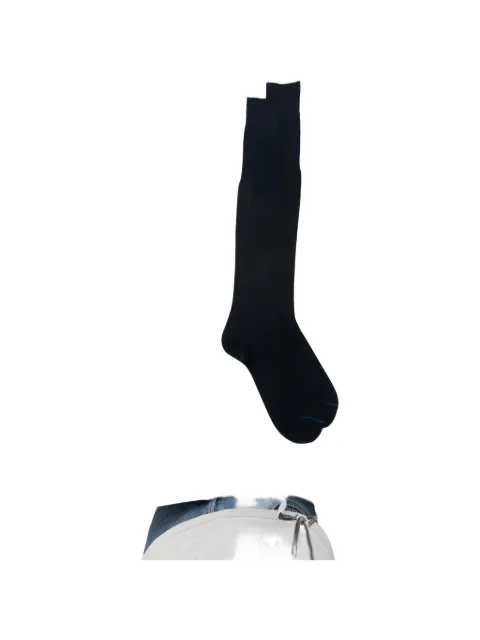 ANT45 Plain long knee-high socks
