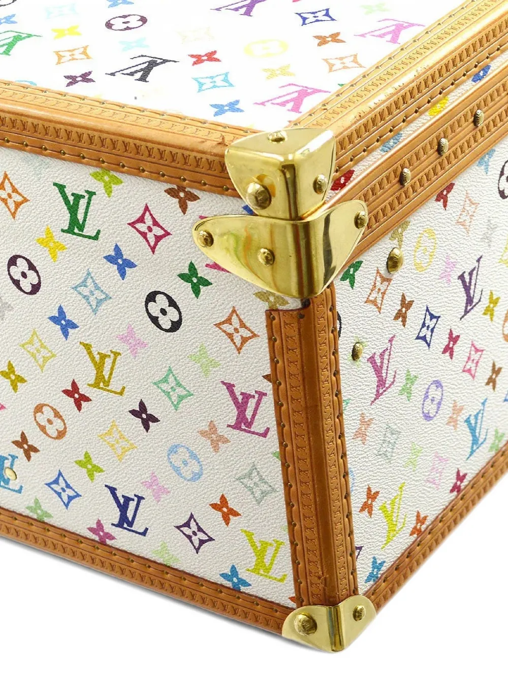 Louis Vuitton Pre-Owned 70 Alzer Monogram Multicolor suitcase Wit
