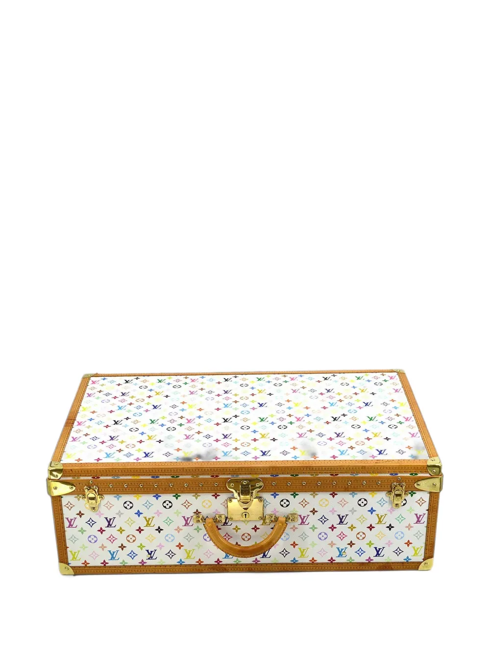 Louis Vuitton Pre-Owned 70 Alzer Monogram Multicolor suitcase - Bianco