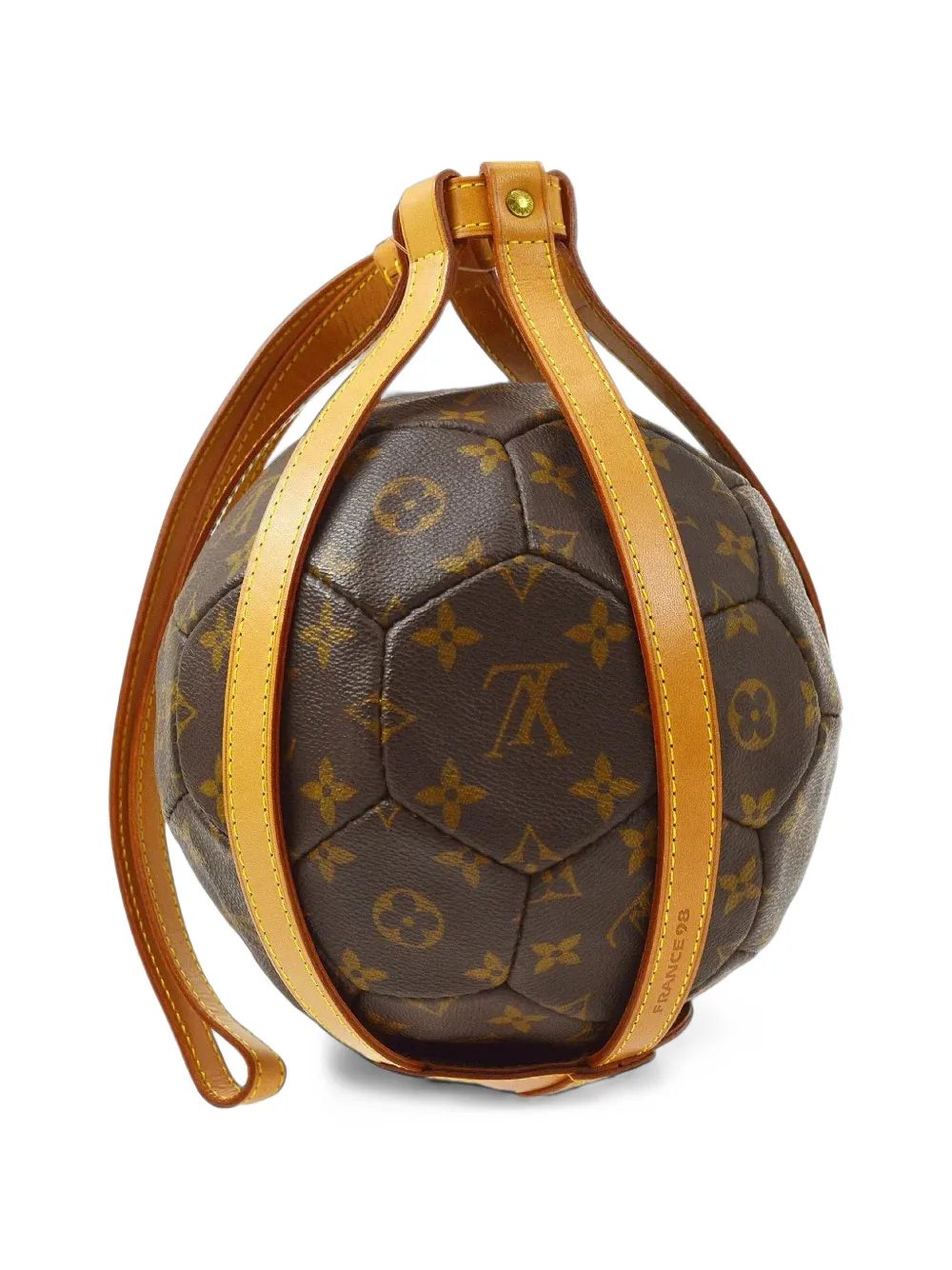 Louis Vuitton Pre-Owned 1998 Monogram soccer ball - Braun