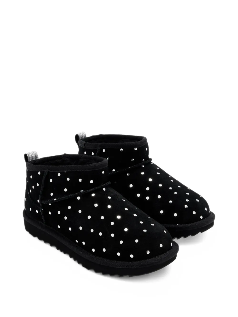 UGG Kids Classic Ultra Mini Shiny Dots boots - Nero