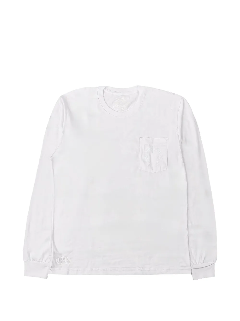Chrome Hearts chest-pocket sweatshirt Wit