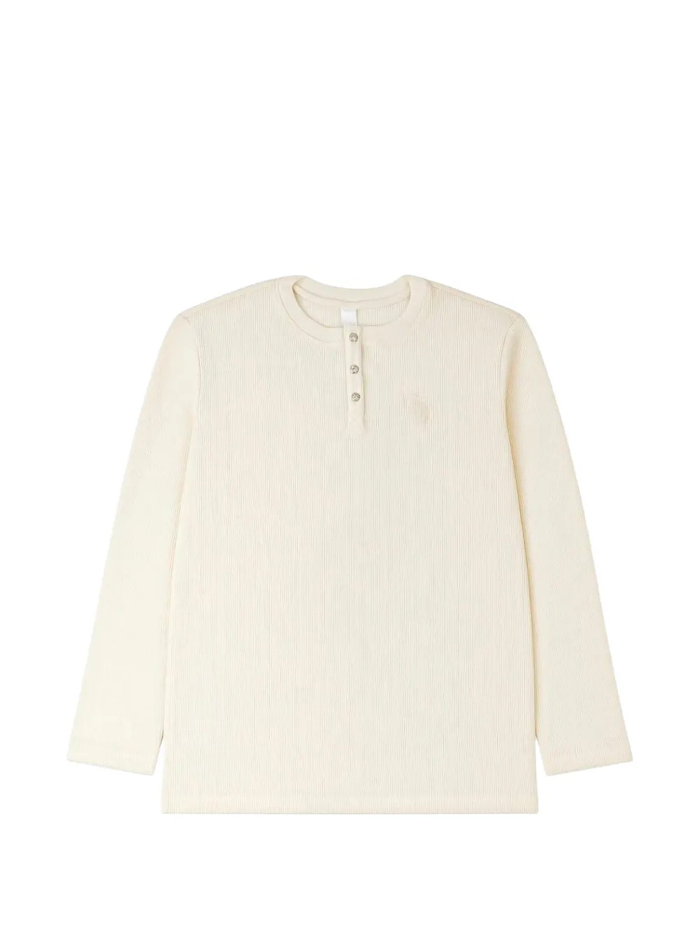 Chrome Hearts embroidered cashmere Henley T-shirt - Toni neutri