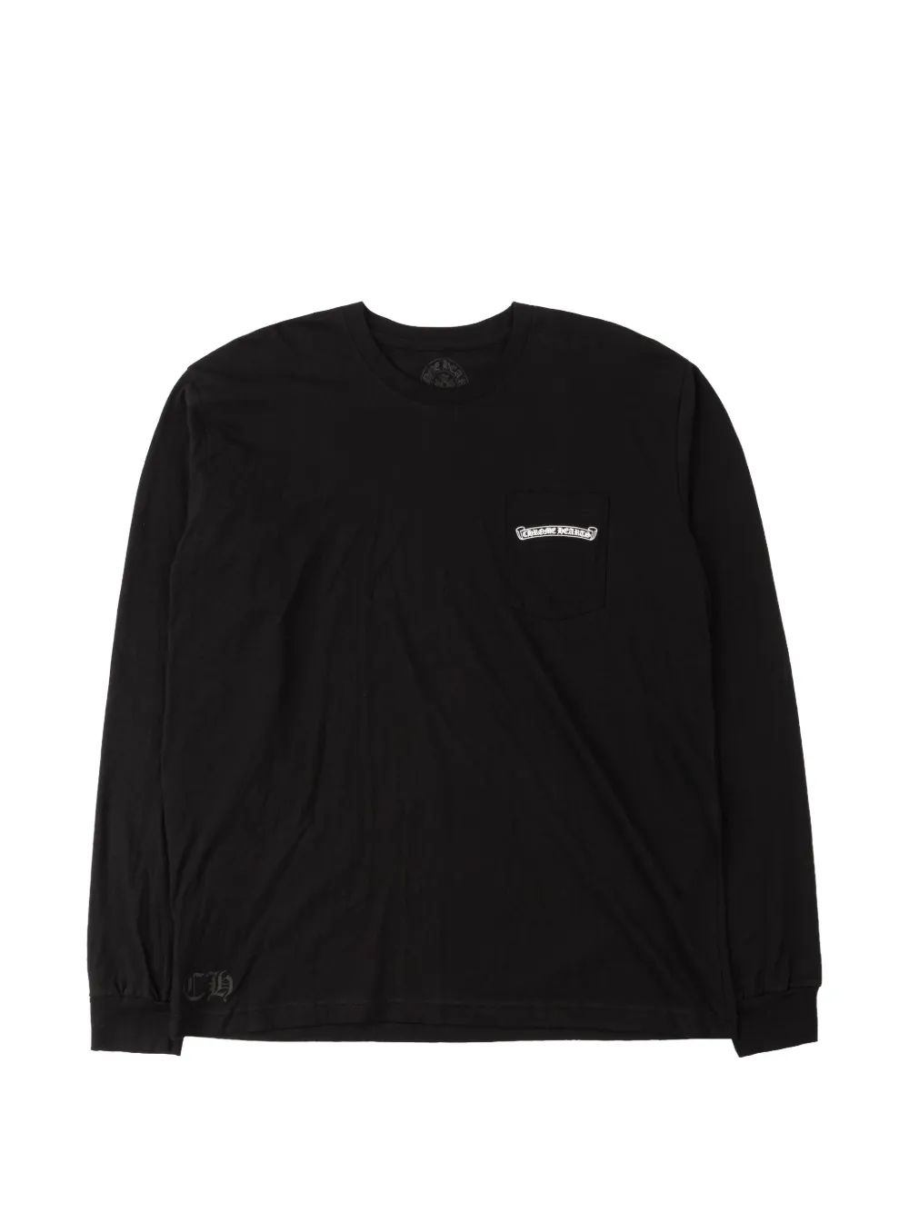 Chrome Hearts logo-print long-sleeve T-shirt - Nero
