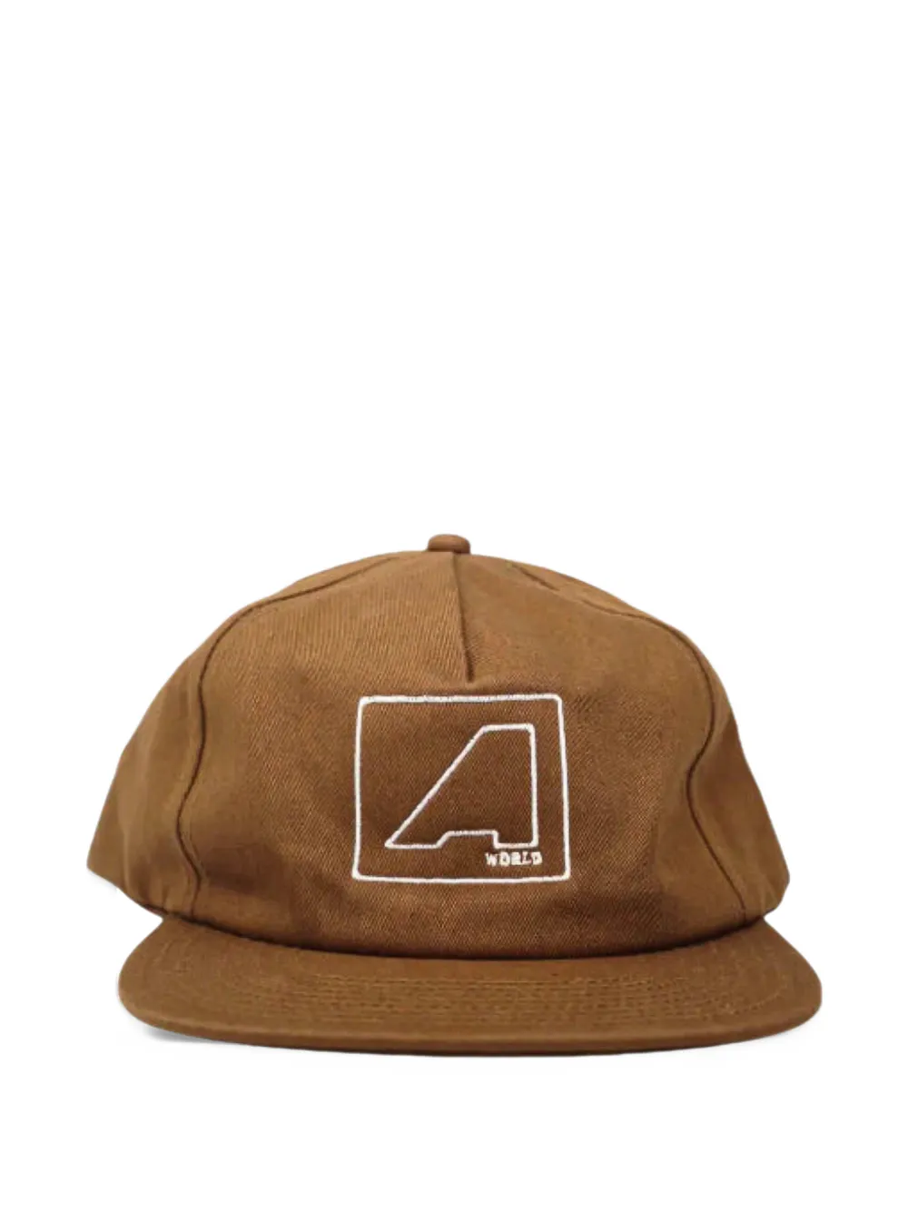 Travis Scott Astroworld embroidered baseball cap - Marrone
