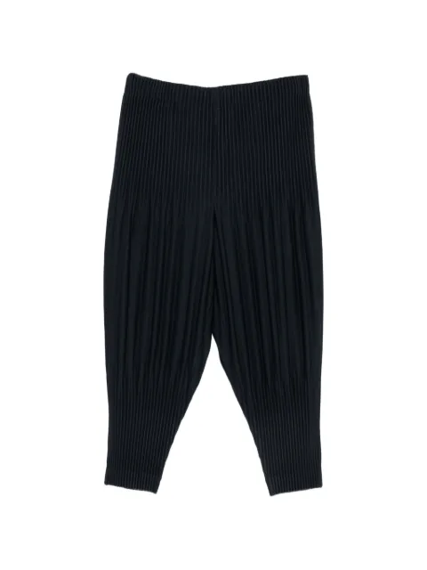 Homme Plissé Issey Miyake pleated cropped trousers