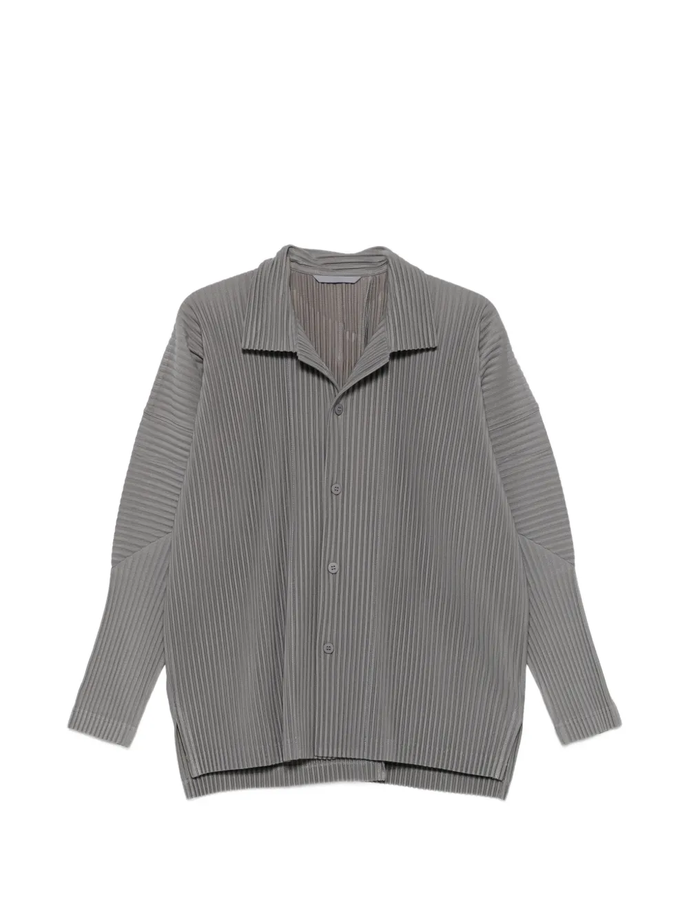 Homme Plissé Issey Miyake pleated shirt - Grigio