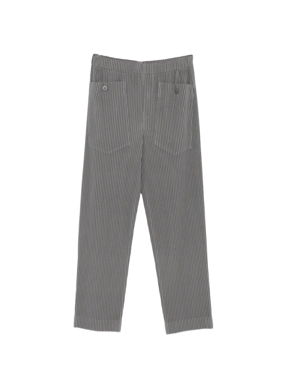 Homme Plissé Issey Miyake Broek met plissé effect Grijs