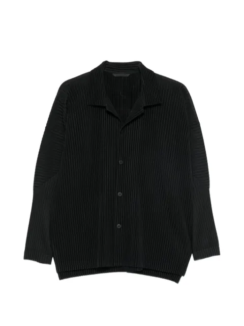 Homme Plissé Issey Miyake plissé-effect shirt