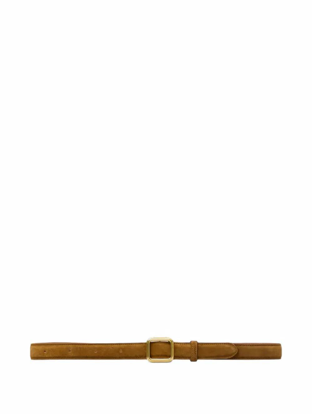 Lié Studio The Georgia suede belt - Braun