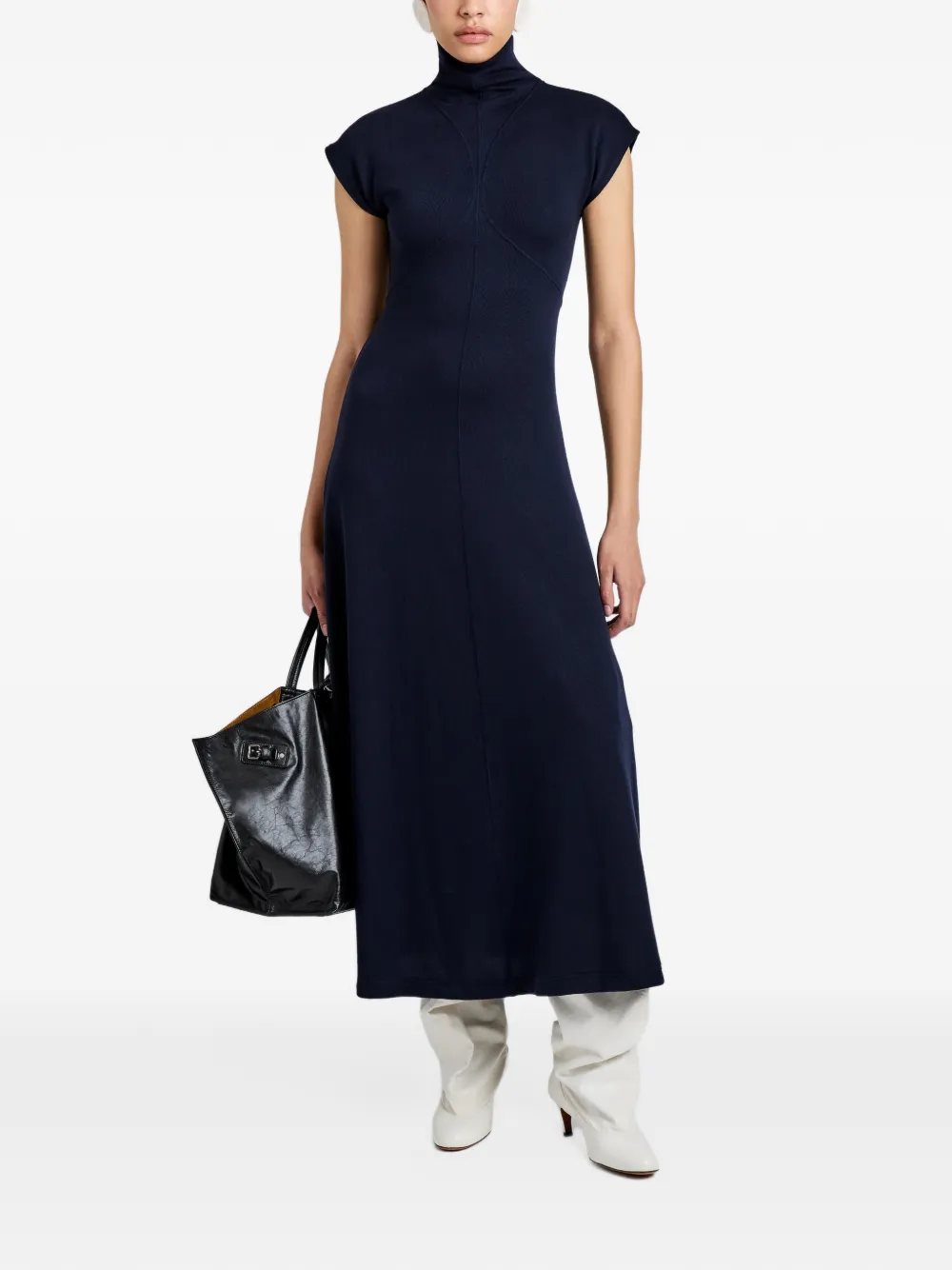 Proenza Schouler White Label Brea cut-out midi dress Blauw