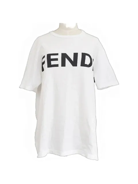 Fendi Pre-Owned logo-print T-shirt