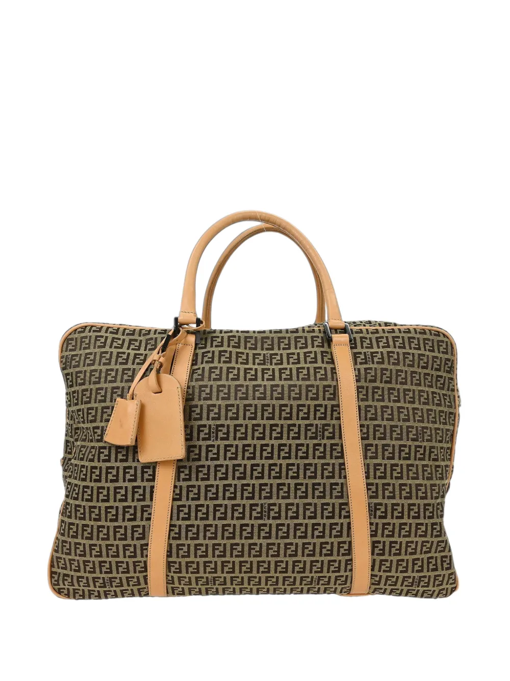 Fendi Pre-Owned Zucchino travel handbag - Braun
