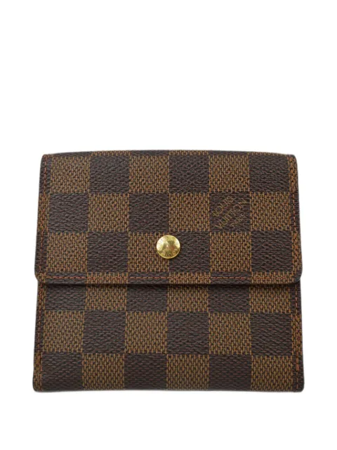 Louis Vuitton Pre-Owned 2005 Damier Ebene Porte Monnaie Cartes Credit wallet