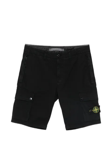 Stone Island Compass-patch cargo shorts