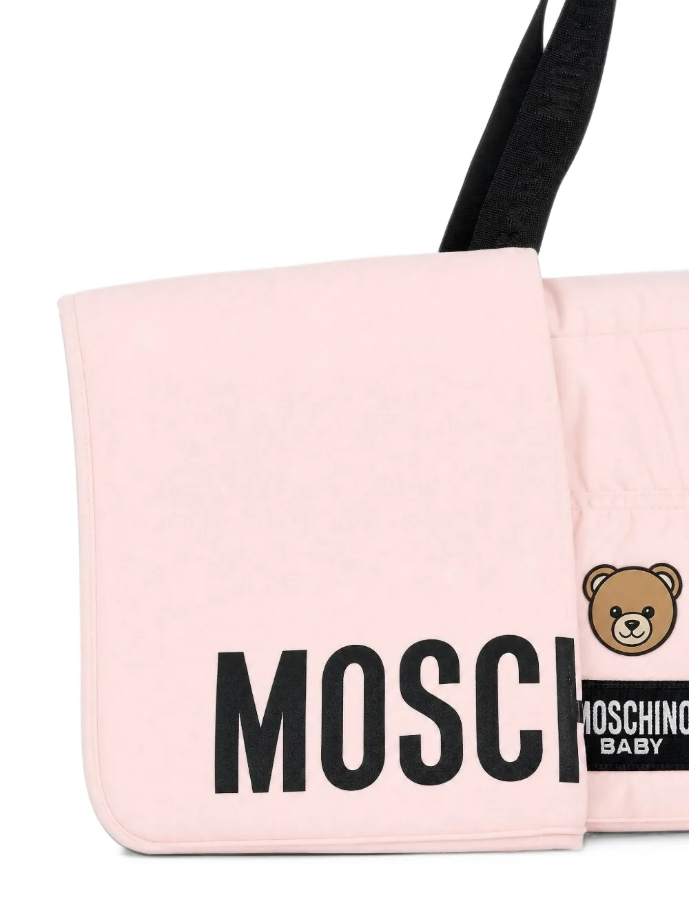 Moschino Kids Teddy Bear changing bag Roze