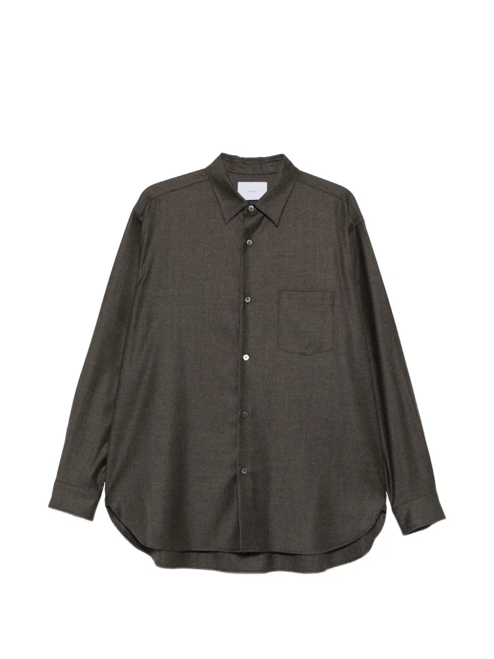 ssstein chest-pocket long-sleeve shirt - Grey