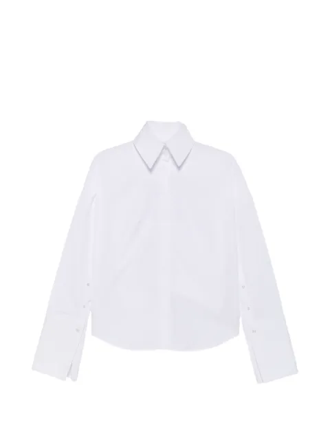 matieres fecales oversized-cuff shirt