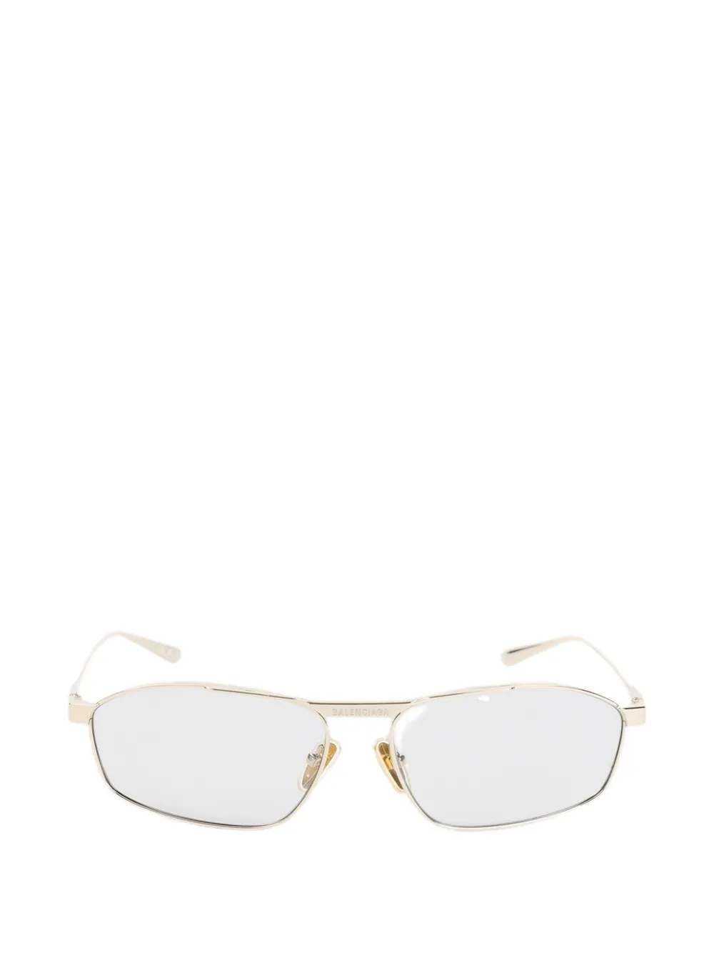 Balenciaga Eyewear Tag 3.0 D-frame sunglasses Goud