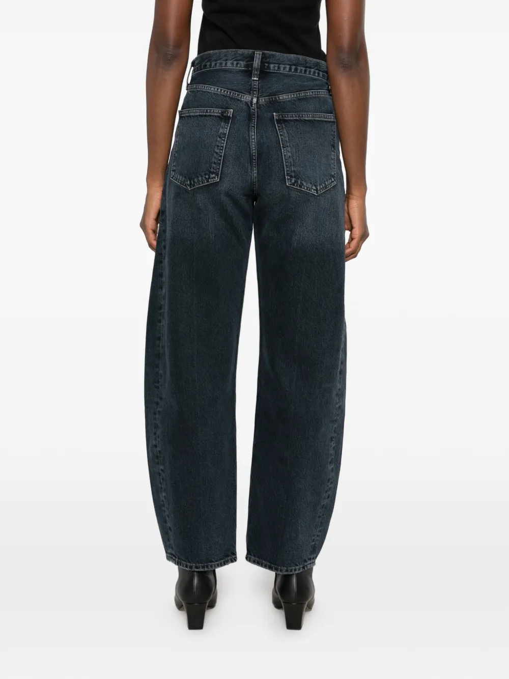 AGOLDE Luna barrel-leg jeans Blauw