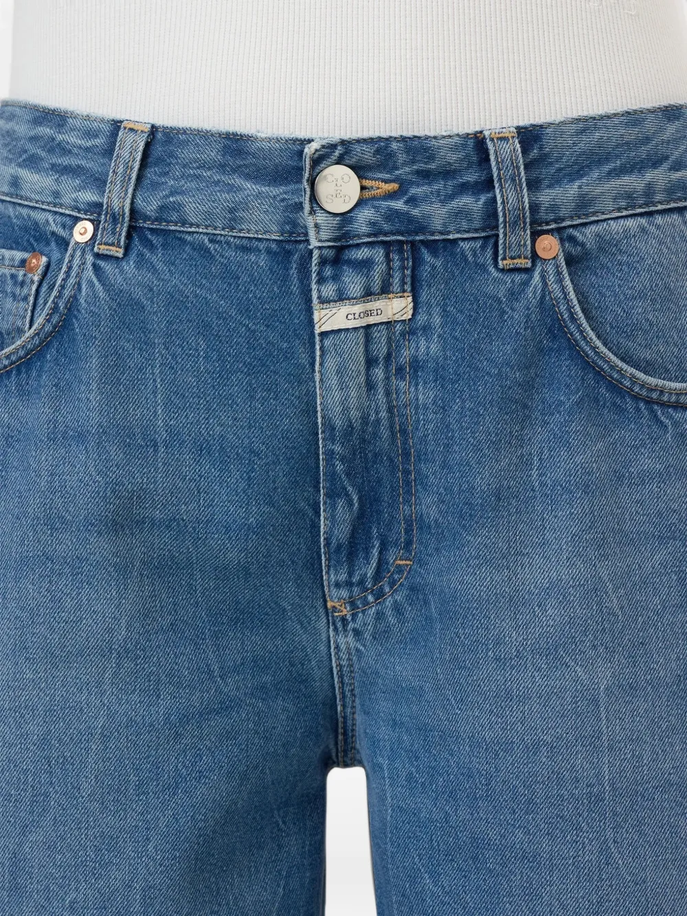 Closed Jazzie barrel-fit jeans Blauw