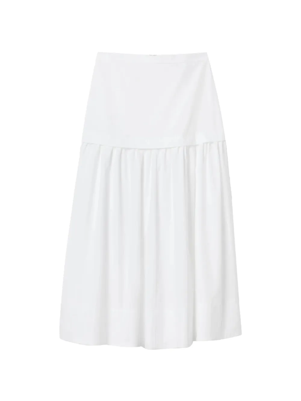 House Of Dagmar pleated maxi skirt - Bianco