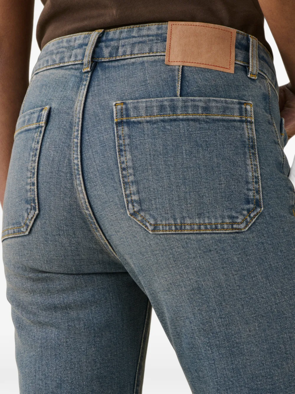 Jeanerica St Monica Low flared jeans Blauw