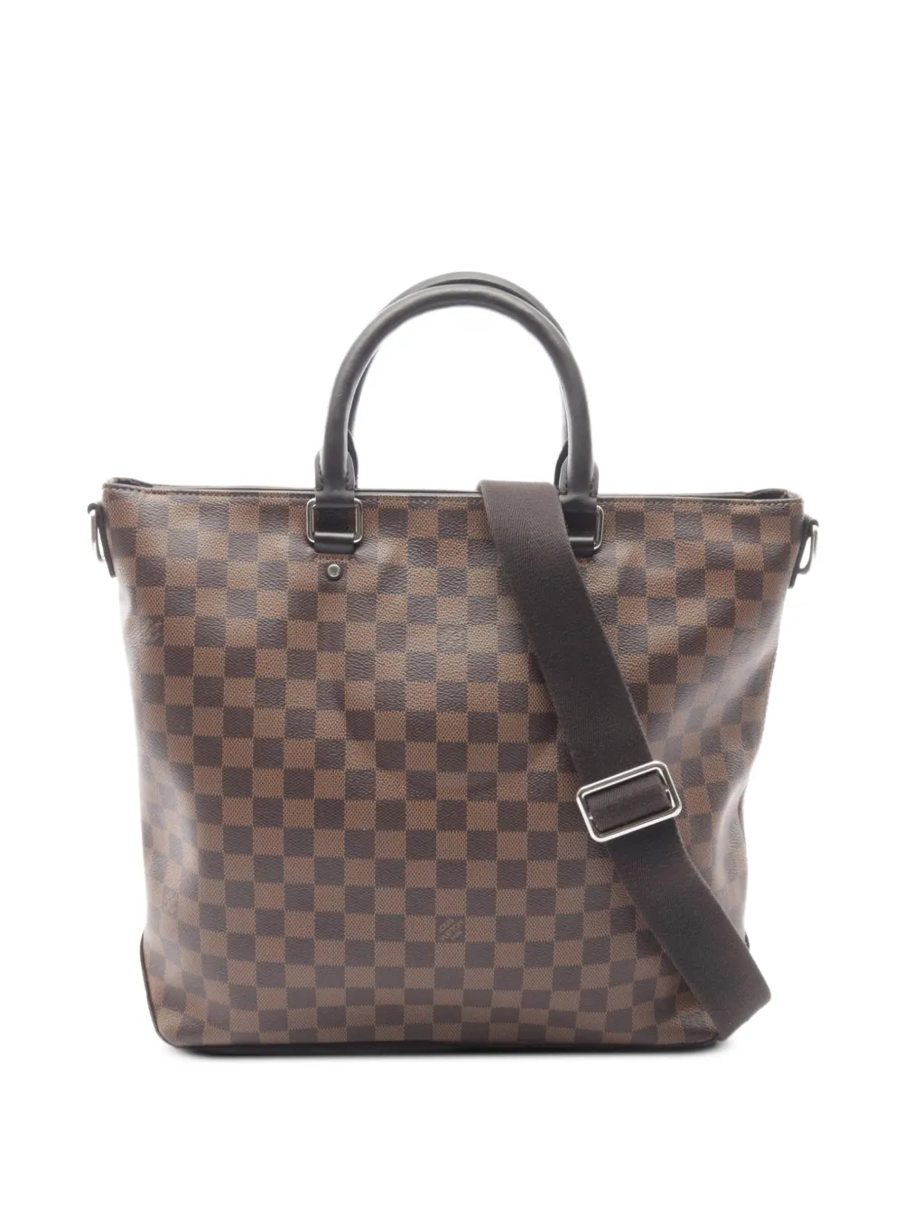 Louis Vuitton Pre-Owned 2015 Damier Ebene Jake Tote satchel - Brown