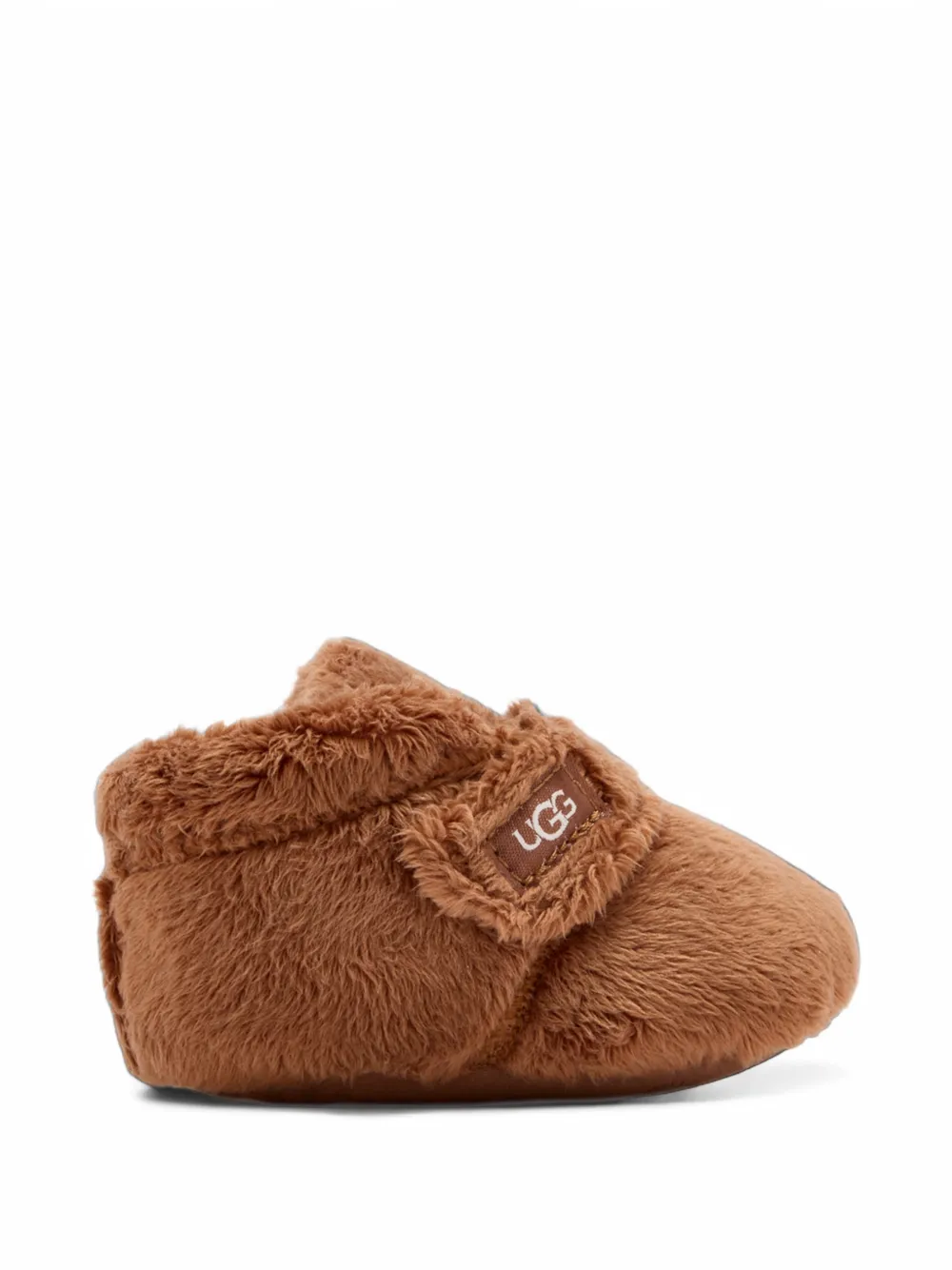 UGG Kids Bixbee faux-fur booties - Marrone