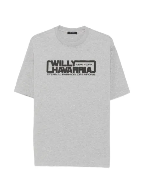 Willy Chavarria logo-print T-shirt